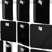 Yescom 10'x7' Sequin Shimmer Wall Backdrop (Tripod Stand Included), Black Image