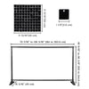 Yescom 10'x8' Sequin Shimmer Wall Backdrop (Sturdy Stand Included)