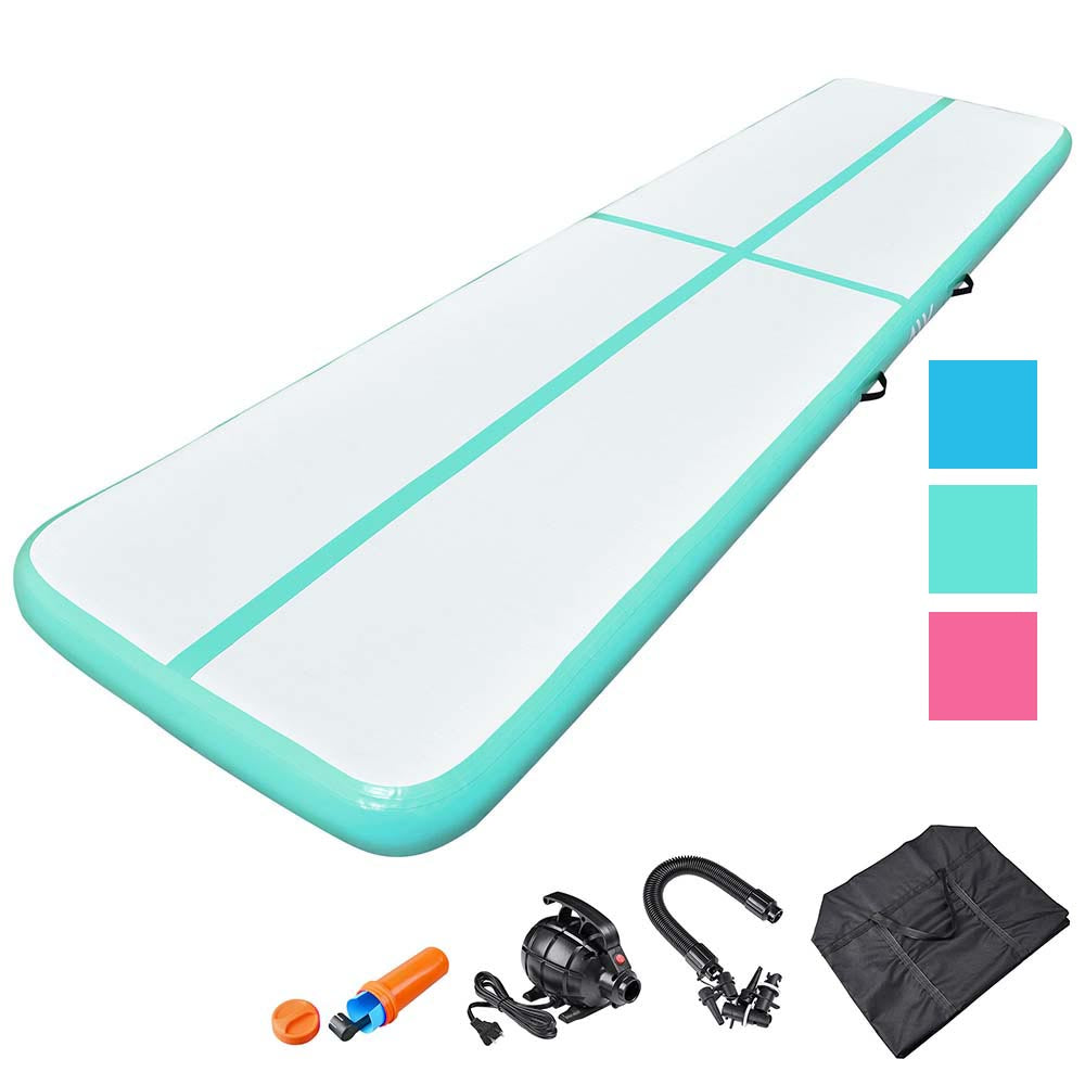 Yescom 13ft Air Tumble Track Gymnastics Mat with Pump Image