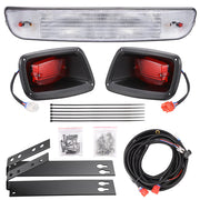 Yescom Golf Cart Halogen Headlight & LED Tail Light Kit for EZGO TXT Image