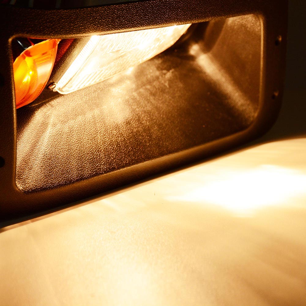 Yescom Golf Cart Halogen Headlight & LED Tail Light Kit for Club Car Image