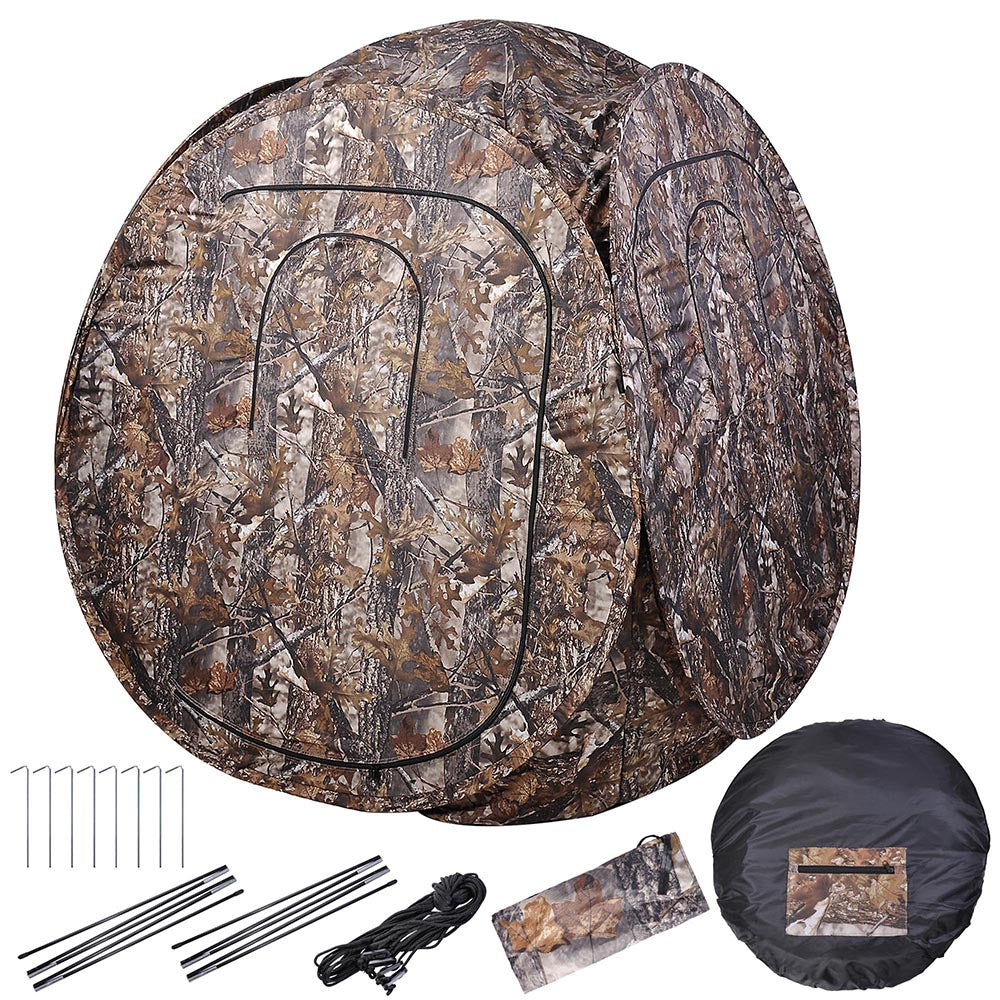 Yescom Durable Steel Frame Outdoor Pop Up Blind Camouflage Image