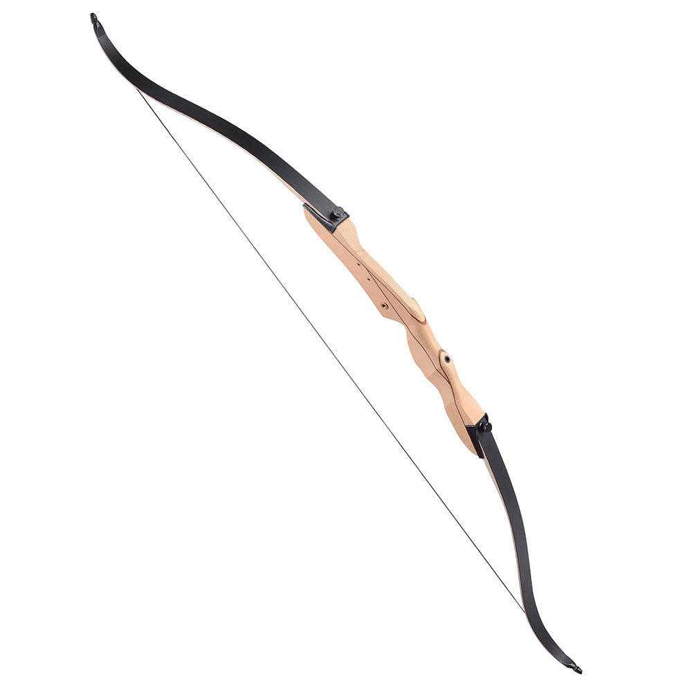 Yescom Archery Recurve Bow Takedown Hunting 68 inch 30lbs Image