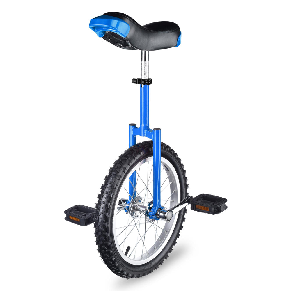 Yescom 16 inch Unicycle Wheel Frame Color Optional, Blue Image