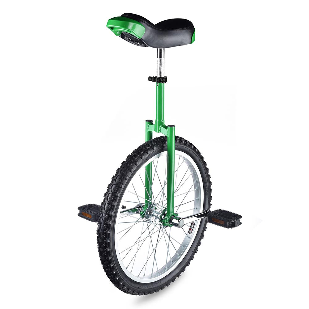 Yescom 20 inch Unicycle Wheel Frame Color Optional, Green Image