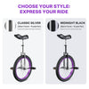 Yescom 20 inch Mountain Unicycle for Adults and Teens Municycle Purple Rim