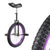 Yescom 20 inch Mountain Unicycle for Adults and Teens Municycle Purple Rim