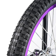Yescom 20 inch Mountain Unicycle for Adults and Teens Municycle Purple Rim Image