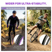 Yescom 20 inch Mountain Unicycle for Adults and Teens Municycle Purple Rim Image