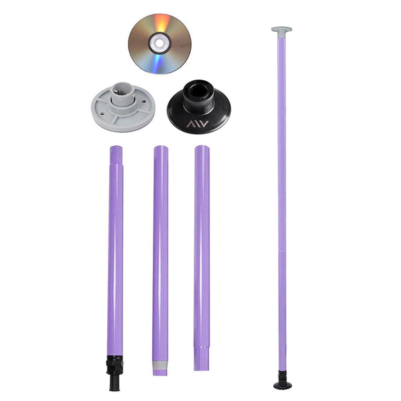 Yescom Home Fitness Dancing Pole Dance Pole Kit, Purple Image