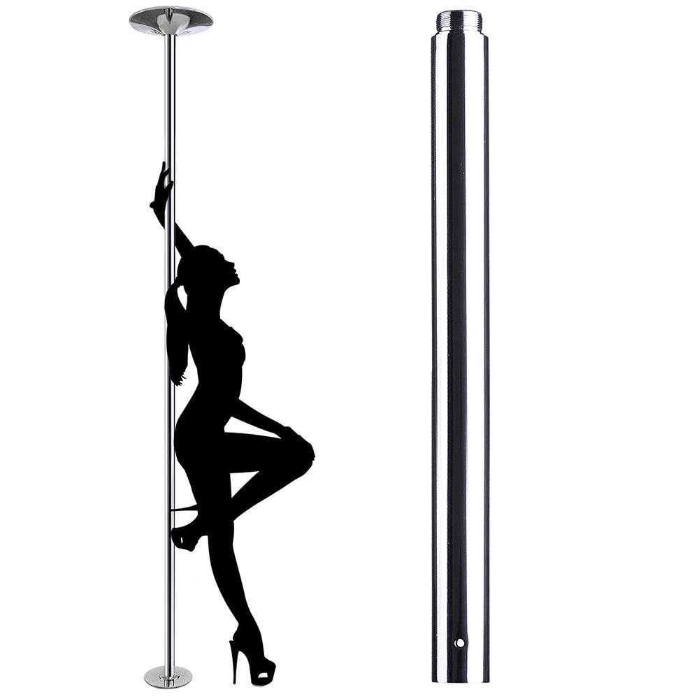 Yescom 500mm Extension for Spinning Static Dancing Pole, Silver Image