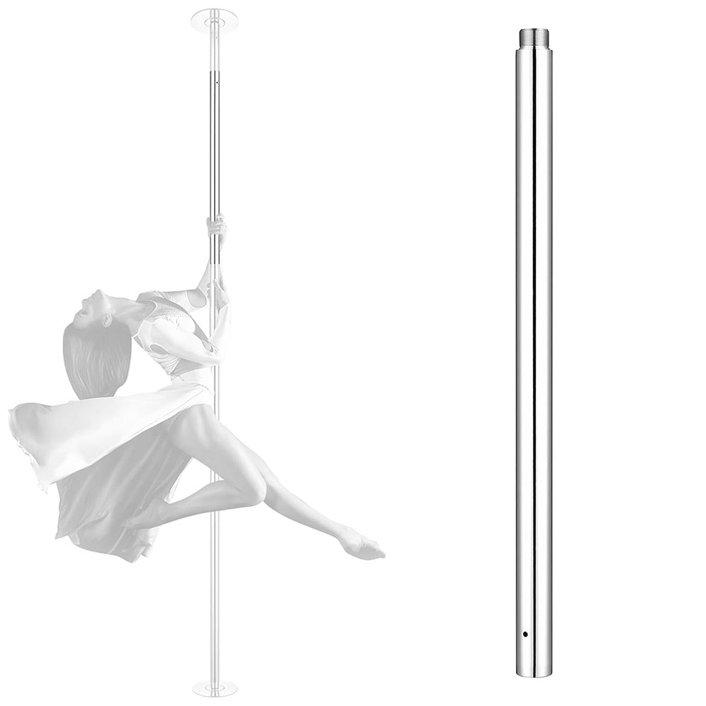 Yescom 750mm Extension for Spinning Static Dancing Pole, Silver Image