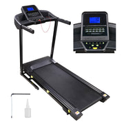 Yescom 3.0HP Foldable Treadmill Electric Running Machine Black 49x18in Image