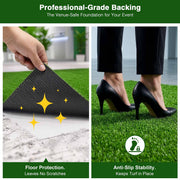 Yescom Event Turf Rolls for Pop-ups & Trade Shows High-Traffic Surface 3/8"H Image