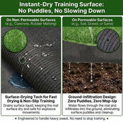 Yescom Agility Turf for Sled Push/ Pull Hybrid Training 3/8"H Image