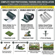 Yescom Agility Turf for Powerful Sled Push Hybrid Training 1 3/8"H Image