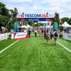Yescom Event Turf Rolls for Lounges & Open Houses Premium 1 3/8"H