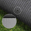 Yescom 4-Tone Autumn Blend Commercial Artificial Turf, 1 3/8"H
