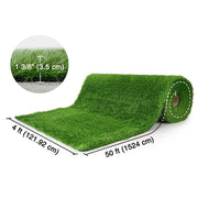 Yescom Outdoor Pet Turf Rolls for Dog Daycare Facility 1 3/8"H, 4x50ft Image