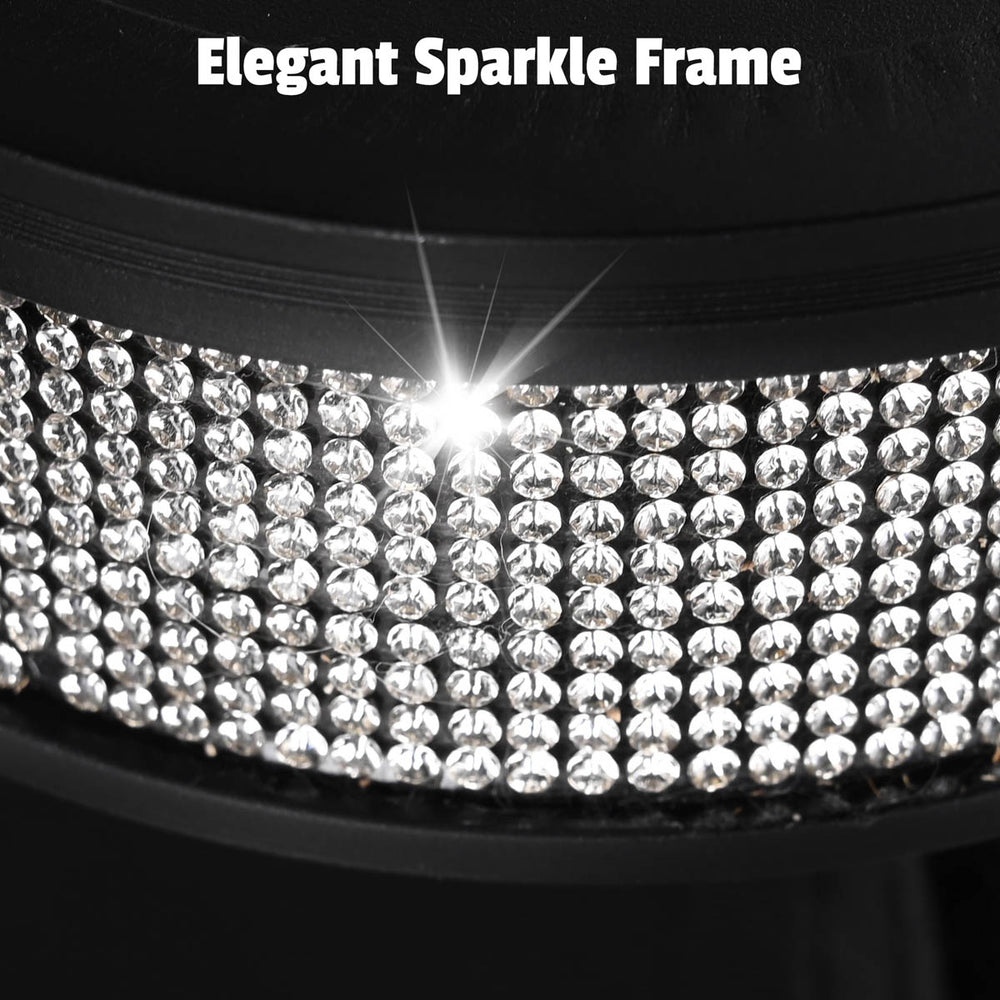 Yescom Folding Portable Bar Table with Storage Shelf Image