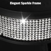 Yescom Folding Portable Bar Table with Storage Shelf Image