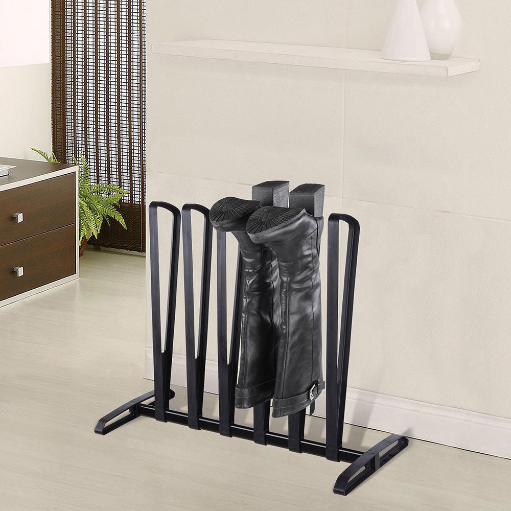 Yescom Boots Organizer Rack Shoes Storage Stand for 3-Pair Image