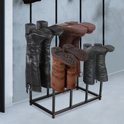 Yescom Tall Boots Organizer Rack Shoes Storage Stand for 4-Pair Image