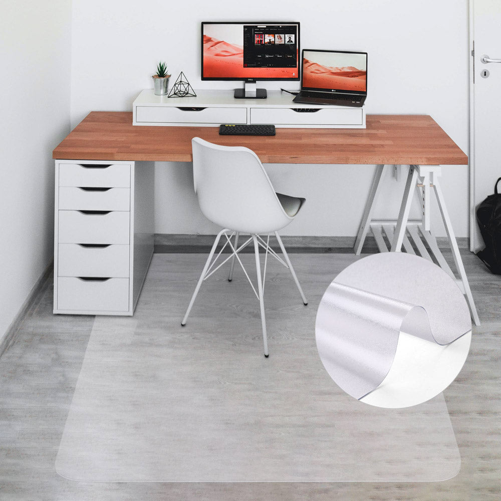 Yescom 60x46 Office Chair Mat for Hardwood Floor - 1/8" Thick
