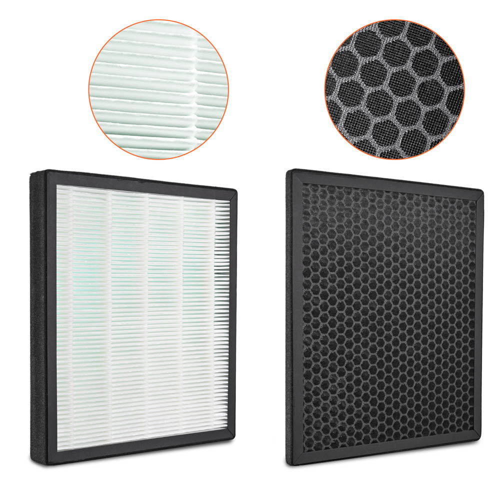 Yescom Replacement HEPA & Carbon Air Purifier Filter Image