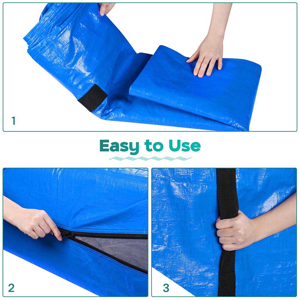 Yescom Mattress Bag for Moving Transport Bag with Handles Image