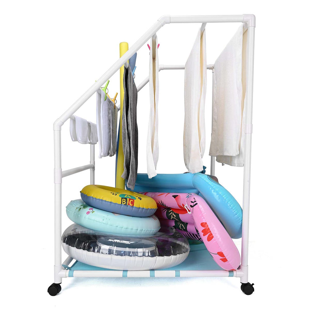 Pool Drying Racks Yescom Pool Towel Rack Hot Tub PVC Drying Rack