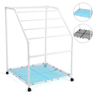 Yescom Pool Towel Rack Hot Tub PVC Drying Rack