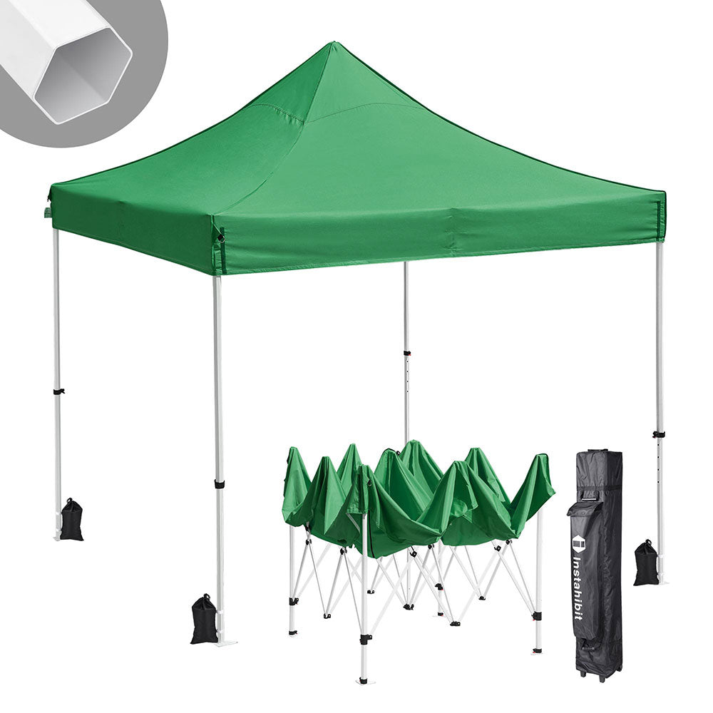 Yescom 10x10 ft Pop Up Canopy Comml. Instant Tent CPAI-84, Forest Green Image