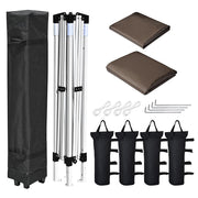 Yescom 10x10 Pop Up Canopy Tent with Weight Bags Air Vent Image
