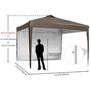 Yescom 10x10 Pop Up Canopy Tent with Weight Bags Air Vent Image