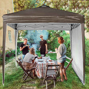 Yescom 10x10 Pop Up Canopy Tent with Weight Bags Air Vent Image