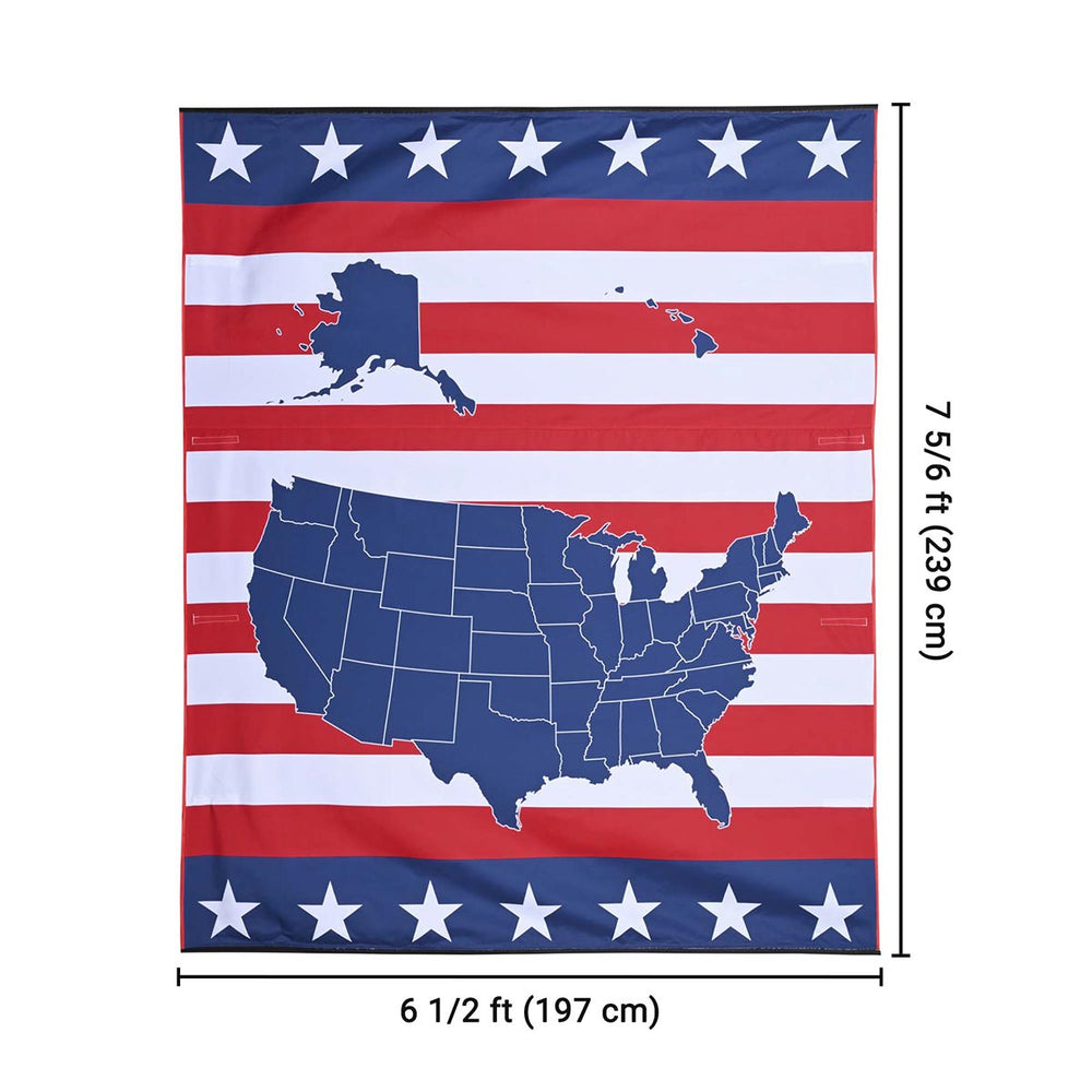 Yescom 6.5'x7.7' Vehicle Awning Canopy Replacement for Van Car SUV Image