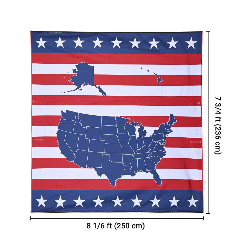 Yescom 7.5'x7.7' Vehicle Awning Canopy Replacement for Van Car SUV Image