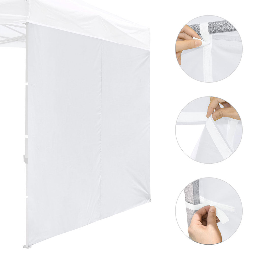 Yescom Canopy Tent Wall 1080D 9.6x6.7ft 1pc, White Image