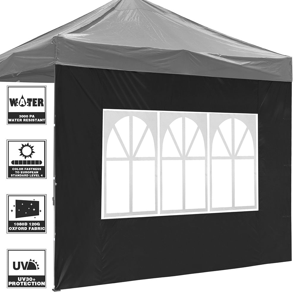 Yescom Canopy Tent Wall with Windows 1080D 9.6x6.7ft 1pc Image