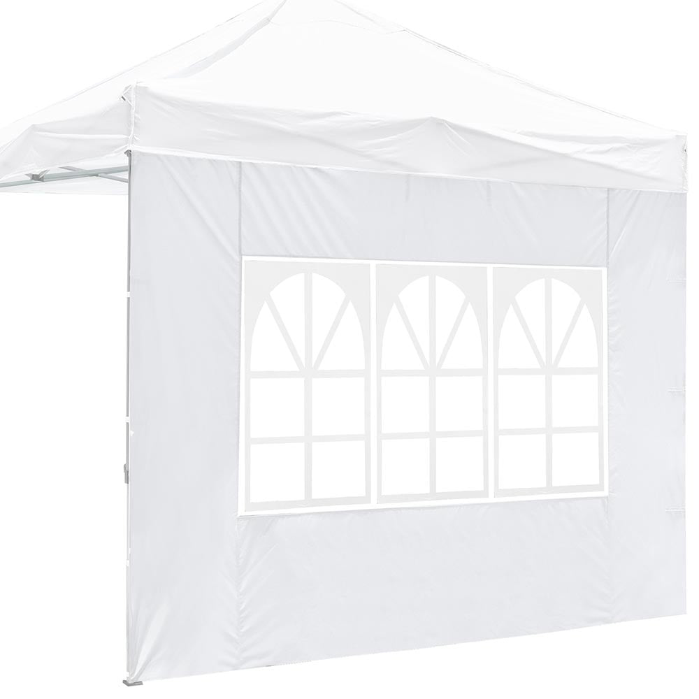 Yescom Canopy Tent Wall with Windows 1080D 9.6x6.7ft 1pc, White Image