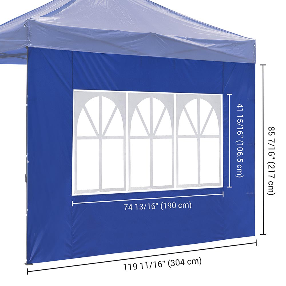 Yescom Canopy Tent Wall with Windows 1080D 10x7ft 1pc Image