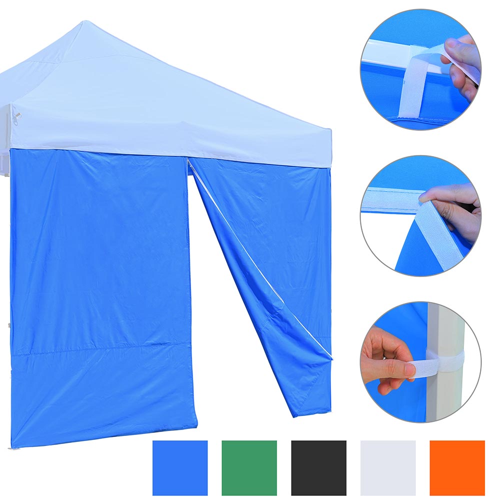 Yescom Canopy Tent Wall with Zip 10x7ft UV50+ CPAI-84 Image