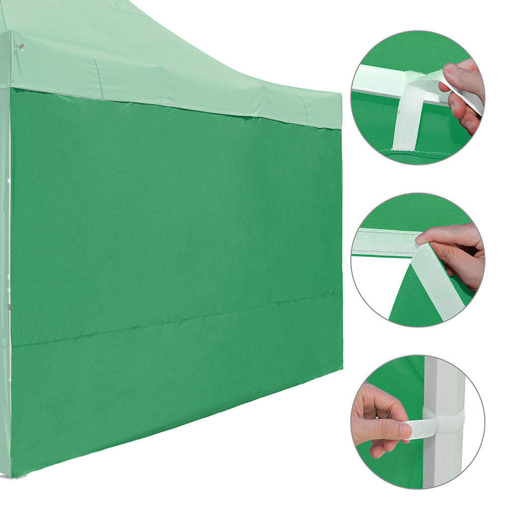 Yescom Canopy Tent Wall 15x7ft UV50+ CPAI-84, Green Image
