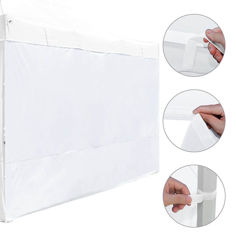 Yescom Canopy Tent Wall 15x7ft UV50+ CPAI-84, White Image