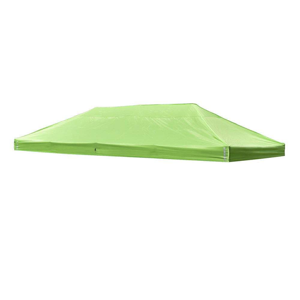Yescom 10'x20' Ez Pop Up Tent Canopy Top Replacement (9.6'x19'), Green Glow Image