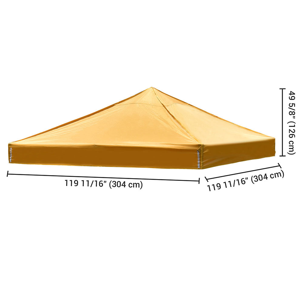 Yescom 10'x10' Ez Pop Up Tent Canopy Top Replacement Cover Image
