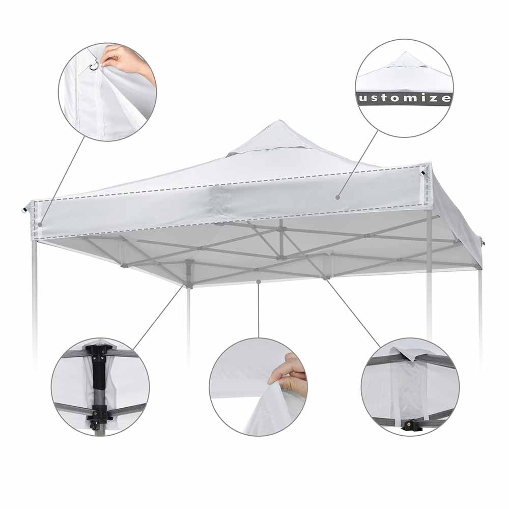 Yescom 10'x10' EZ Pop Up Canopy Replacement Air Vent (9.6'x9.6') Image