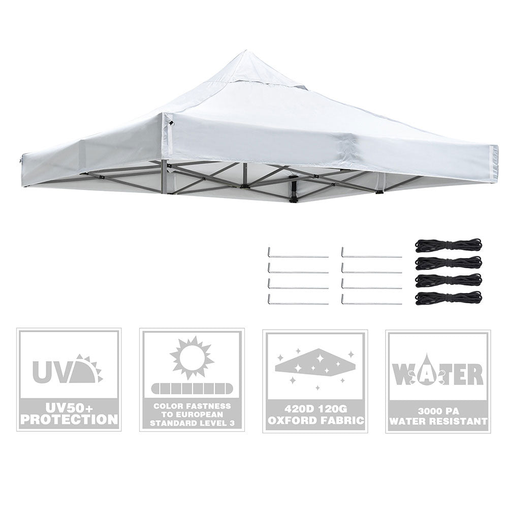 Yescom 10'x10' EZ Pop Up Canopy Replacement Air Vent (9.6'x9.6') Image
