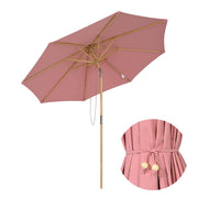 Yescom 10x6.5 ft Patio Rectangular Market Umbrella Tilt Multiple Color